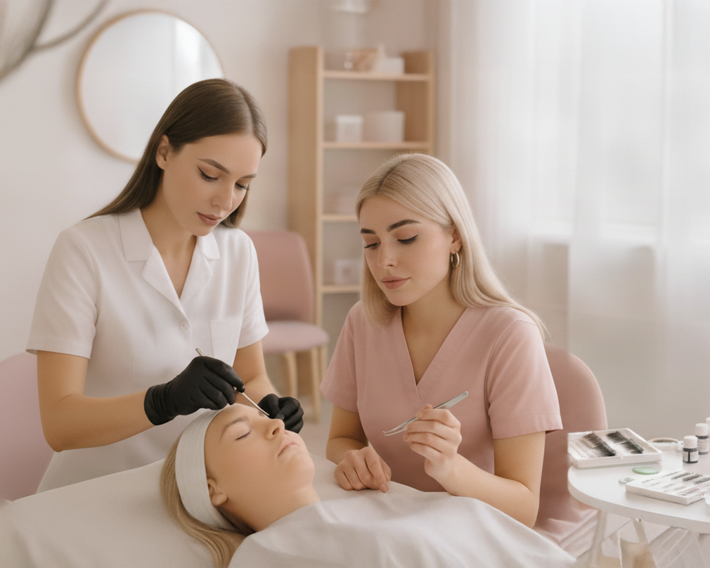 Beauty training course at Cristina Arenas Academy