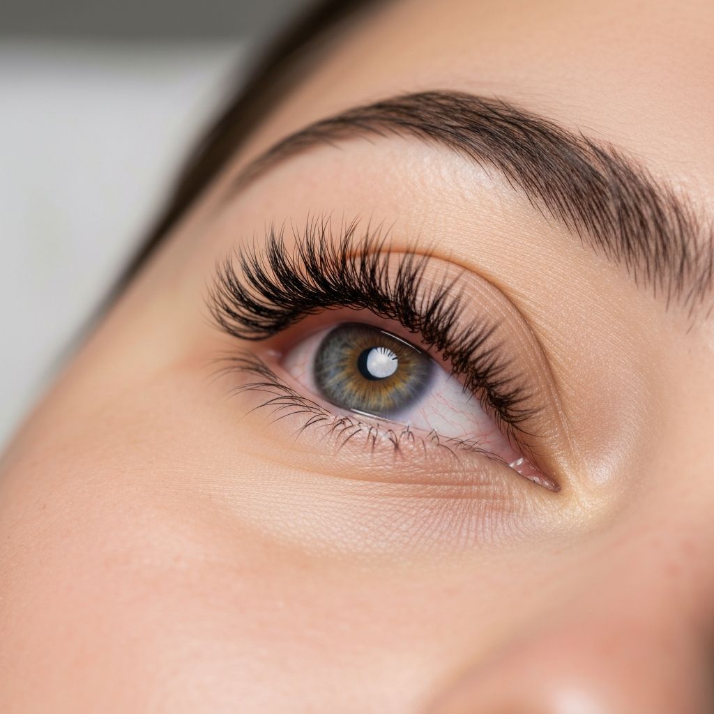 Eyelash extension results