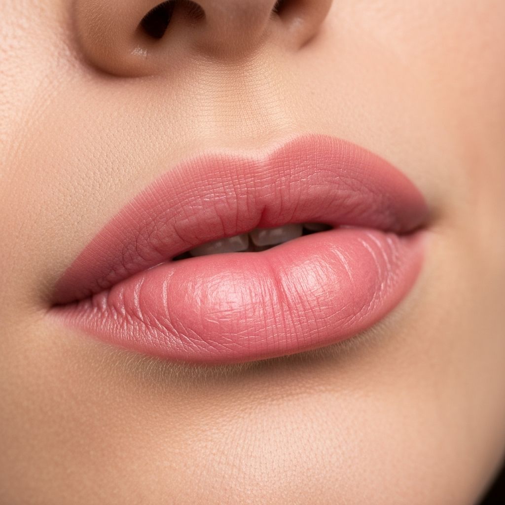 Lip blush micropigmentation