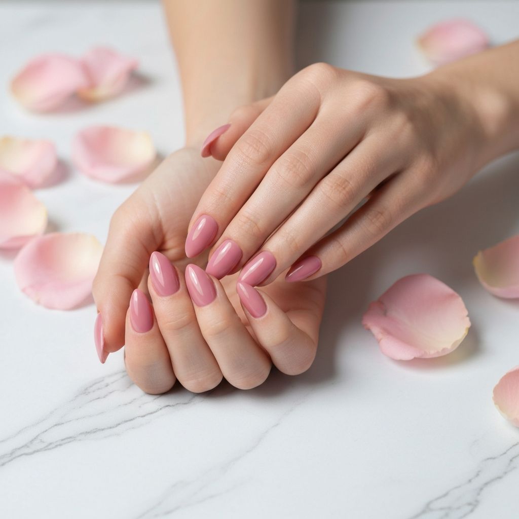 Elegant nail art and gel manicure